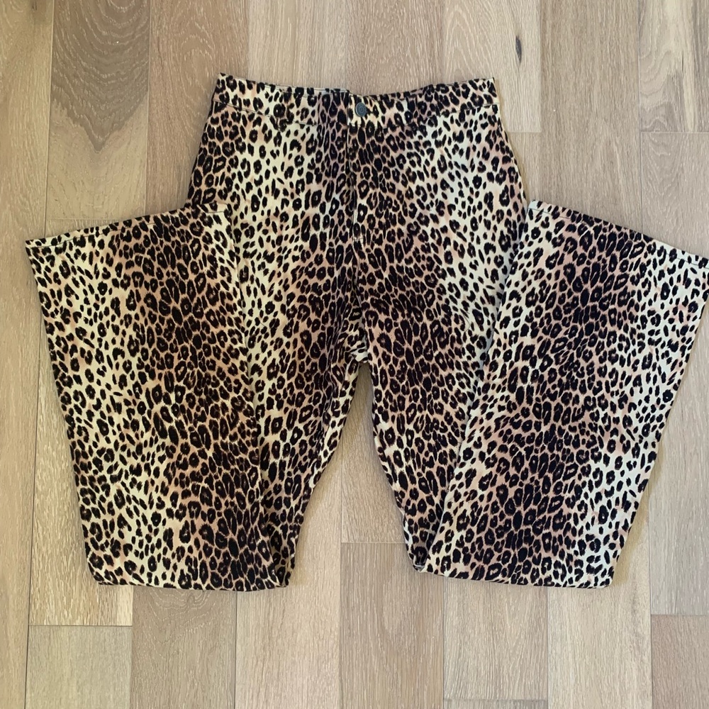 Princess Polly Motel Zoven Trouser True Leopard